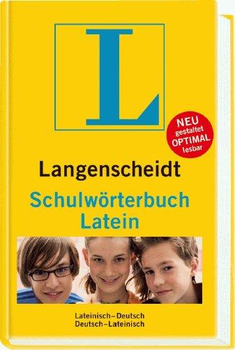 Langenscheidt Schulwörterbuch Latein: Lateinisch-Deutsch/Deutsch-Lateinisch (Langenscheidt Schulwörterbücher)