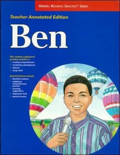 Ben Teacher's Edition (Merrill Reading Skilltext Series)