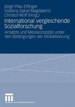 International Vergleichende Sozialforschung: Ansätze und Messkonzepte unter den Bedingungen der Globalisierung