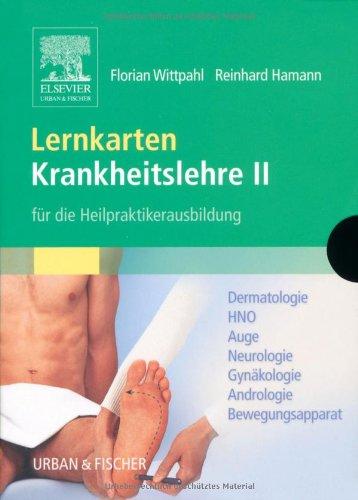 Lernkarten Krankheitslehre II für die Heilpraktikerausbildung: Prüfungswissen Krankheitslehre - Lernkarten für die Heilpraktikerausbildung - Set 2