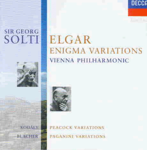 Enigma Variations / Peacock Variations / Paganini Variations