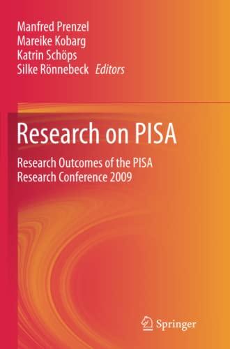 Research on PISA: Research Outcomes of the PISA Research Conference 2009