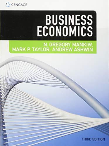 Mankiw, N: Business Economics