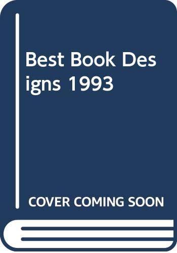 BEST VERZORGDE BOEKEN 1993 NEDERL. (Best Book Designs)