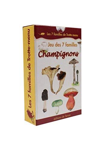 Jeu des 7 familles Champignons - Les 7 familles de Trotte-menu