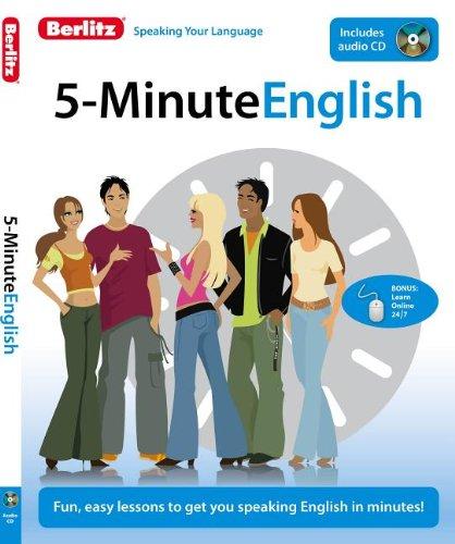 5-Minute English (Berlitz 5-Minute English (W/CD))