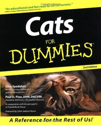 Cats For Dummies (For Dummies Series)