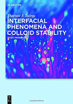 Tharwat F. Tadros: Interfacial phenomena and Colloid Stability: Interfacial Phenomena and Colloid Stability: Basic Principles