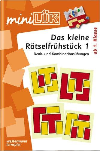 miniLÜK: Kleines Rätselfrühstück 1: Denk- und Kombinationsübungen für Klasse 1 bis 3