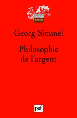 Philosophie de l'argent