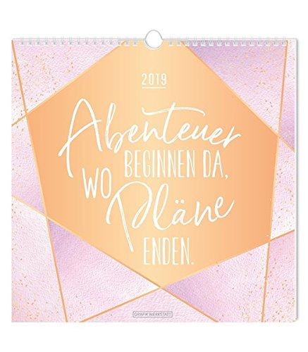 Wandkalender 2019 Abenteuer