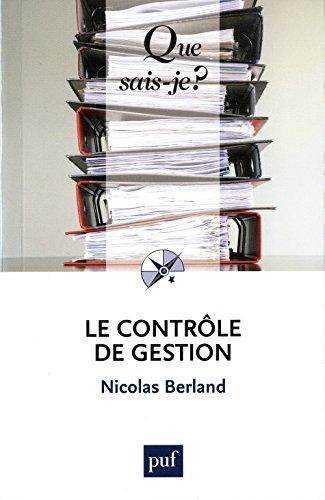 Le contrôle de gestion