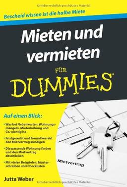 Mieten und vermieten für Dummies (Fur Dummies)