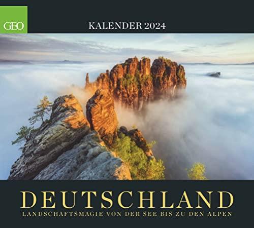 GEO SAISON: Deutschland 2024 - Wand-Kalender - Poster-Kalender - Landschafts-Fotografie - 50x45: Landschaftsmagie von der See bis zu den Alpen