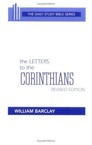 The Letters to the Corinthians (Daily Study Bible (Westminster Paperback))