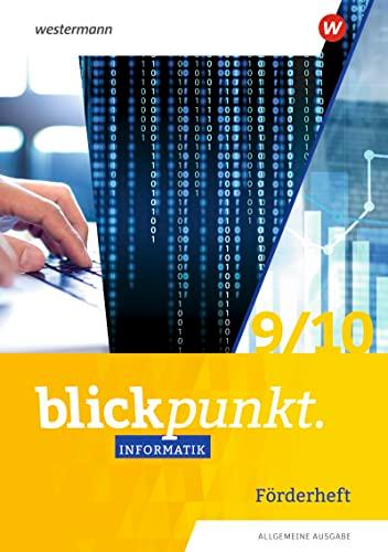 Blickpunkt Informatik: Förderheft SI