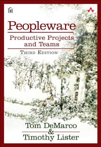 Peopleware: Productive Projects and Teams