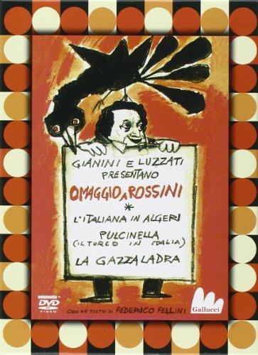 Omaggio a Rossini: La gazza ladra-L'italiana in Algeri-Pulcinella. 3 DVD. Con libro