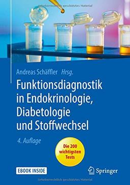 Funktionsdiagnostik in Endokrinologie, Diabetologie und Stoffwechsel: Indikation, Testvorbereitung und -durchführung, Interpretation