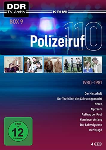 Polizeiruf 110 - Box 9 (DDR TV-Archiv) mit Sammelrücken [4 DVDs]