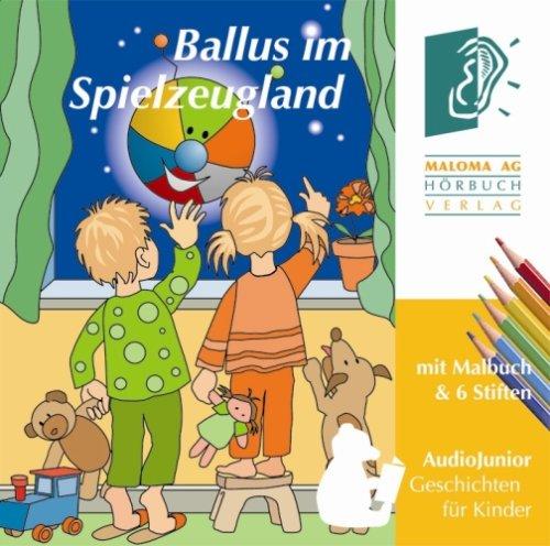 Ballus im Spielzeugland, (1 Audio-CD + Malbuch + 6 Buntstifte)