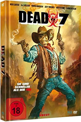 DEAD 7 - Uncut Limited Mediabook (Blu-ray+DVD+Booklet, exklusives Artwork mit Signatur von Kultzeichner Boris Vallejo)