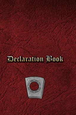 Declaration Book - Mark Mason: Maroon