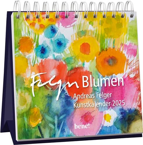 Monatskalender 2025: Blumen: Postkartenkalender | Kunstkalender mit 12 Postkarten. Spiralbindung