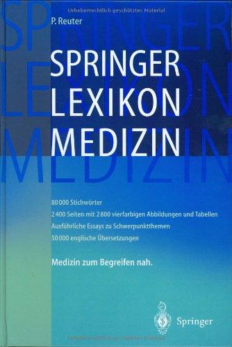 Springer Lexikon Medizin (Springer-Wörterbuch)