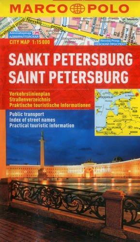 MARCO POLO Cityplan Sankt Petersburg 1:15 000 (MARCO POLO Citypläne)