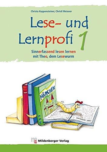 Lese- und Lernprofi 1 - Schülerarbeitsheft - silbierte Ausgabe: Sinnerfassend lesen lernen mit Theo, dem Lesewurm, Klasse 1