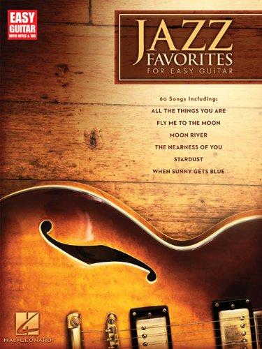 Jazz Favorites For Easy Guitar With Notes And Tab Book (Easy Guitar with Notes & Tab)