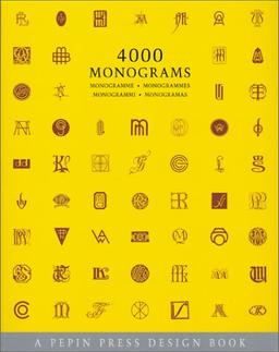 4.000 monogrammes. 4.000 monograms. 4.000 monogrammi