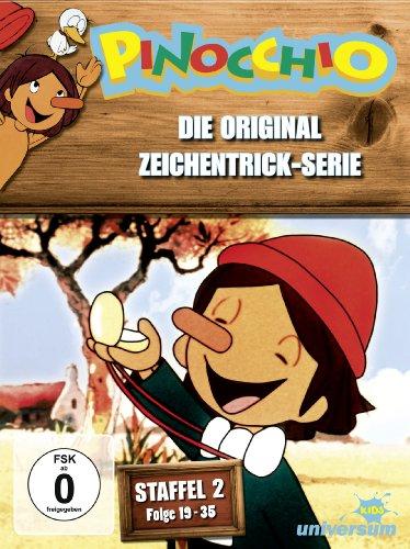 Pinocchio - Die Original Zeichentrick-Serie, Staffel 2, Folge 19-35 [3 DVDs]