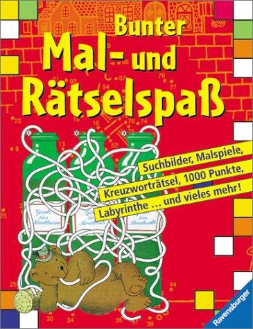 Super Spiel & Spaß: Bunter Mal- und Rätselspaß