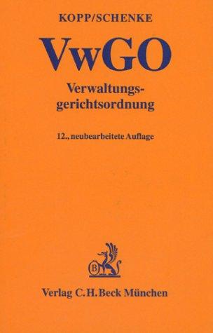 Verwaltungsgerichtsordnung (VwGO)