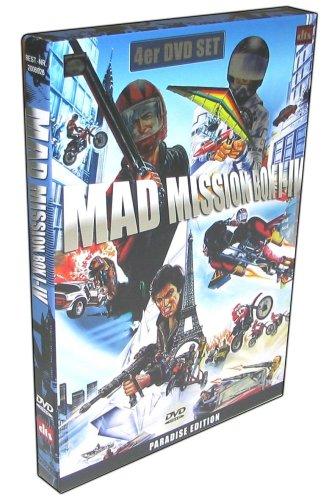 Mad Mission Teil 1 bis 4 Box Steelcase [4 DVDs]