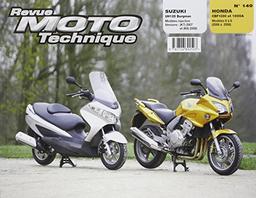 Revue moto technique, n° 149.1. Suzuki UH125 Burgman modèles injection versions 2007 et 2008/Honda CBF1.000 et 1.000 A modèles 2006 à 2008