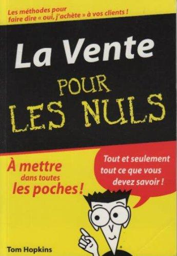 La vente pour les nuls