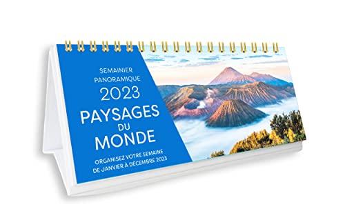 Paysages du monde 2023 : organisez votre semaine de janvier à décembre 2023