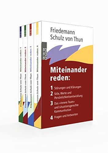 Miteinander reden 1– 4 (Faltschachtel): Störungen und Klärungen / Stile, Werte und Persönlichkeitsentwicklung / Das «Innere Team» und situationsgerechte Kommunikation / Fragen und Antworten