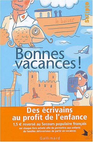 Bonnes vacances !