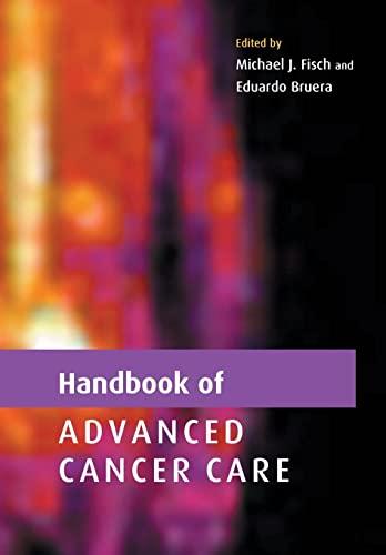 Handbook of Advanced Cancer Care