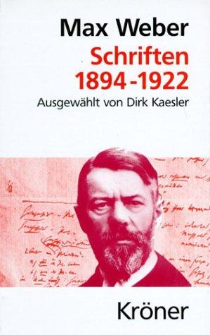 Schriften 1894 - 1922