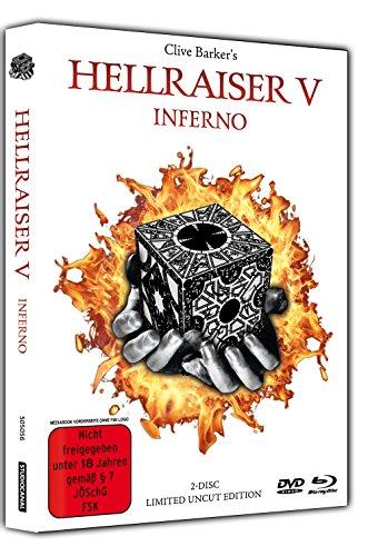 Hellraiser 5 - Inferno - Limited Uncut 2-Disc Mediabook (DVD+Blu-ray Disc) - White Edition [Limited Edition]