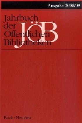 Jahrbuch der Öffentlichen Bibliotheken 2008/09  - JÖB