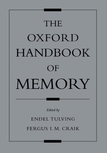 The Oxford Handbook of Memory