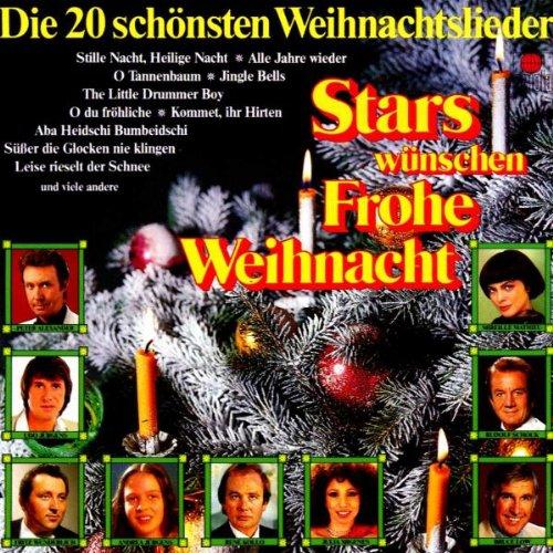 Stars Wünschen Frohe Weihnacht