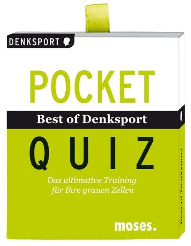 Pocket Quiz Sonderedition Best of Denksport: Das ultimative Training für Ihre grauen Zellen