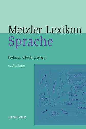 Metzler Lexikon Sprache